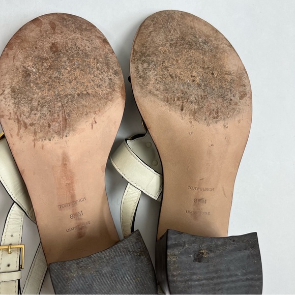 Tory Burch Patos Multi Disk Sandal Block Heel - Picture 16 of 16